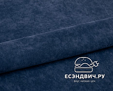 Кровать 120 мягк. just Мирабель (Велюр Opera Denim (AT)/Ja