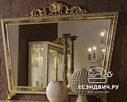 Гостиная luxe "Версаль" (МДФ) (Бежевый глянец/Золото/Шелкография/Стекло) Dm/Kt