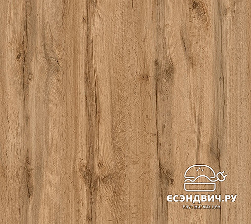 Стеллаж 0,6 berlin "Ларго"(Металл Черная шагрень/Дуб вотан)-MS/Брл