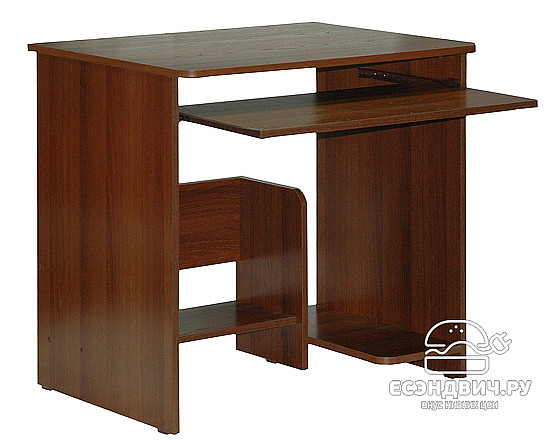 Стол компьютерный 4 "Кэмбридж" (Орех) Esandwich149