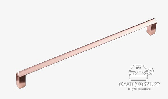 Фасад от Шкаф 600 "Йорк" (МДФ) (Роза/Стекло) /DSV/Kv/ПС600