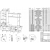 Гостиная Р2 "Ральф" (Орех) EsandwichГР-02