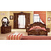 Спальный гарнитур 6 предм."Севилья" (МДФ) (Орех Итальянский/Шелкография) MrBg