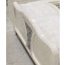 Кровать 1600 "Версаль" (МДФ) (Белый/Серебро/Шелкография/Иск.кожа) MrH