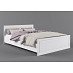 Кровать 1400"Кэтрин" (МДФ) (Белый) -DSV/КДИ1400.1