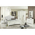 Спальный гарнитур 6 предм. luxe "Виктория" (МДФ) (Белый/Серебро/Шелкография) MrEvr