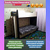 Кровать двухъярусная с диваном "Ричи" (Венге/Флок №21 песочный) EsandwichK-11