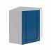 Шкаф угловой 600х600 "Лорен" (МДФ) (Синий) -DSVПУ600*600