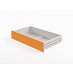 Ящик для кровати 800 "Лаворо" (Ясень-шимо светлый/Оранж) D_Isl