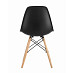 Стул eames "Дэнвер" (Пластик Черный/Дерево)/SG/DSW