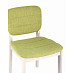 Стул "Флай" (Рогожка Салатовая/Дерево цвет Беленый дуб)/SG/Fr