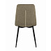 Стул "Отто" (Рогожка Светло-коричневая/Металл Черный)/SG/Vlt