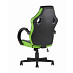 Кресло игровое  "Sprinter" (Иск.кожа Черная/Зеленая/Ткань-сетка Серая)/SG/Spr