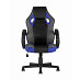 Кресло игровое  "Sprinter" (Иск.кожа Черная/Синяя/Ткань-сетка Серая)/SG/Spr