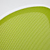 Кресло "Хэппи" (Ткань Зеленая/Пластик Белый) Tch/14064