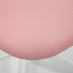 Кресло "Хэппи" (Ткань Розовая/Пластик Белый) Tch/14063