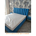 Кровать 120 мягк. Vitorio (Велюр Opera Denim (AT)