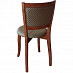 Стул G "Comfort"(Массив дерева)(Вишня/Жаккард Агата коричневый)/Vs/С33