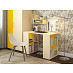 Стол письменный plus "Лаворо" (Крем/Желтый) D