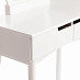 Стол косметический "Бриджит"(МДФ/Дерево цвет белый) Tch/15036