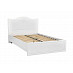 Кровать 1200 с ортопед.осн. "Леон"(МДФ)(Белый/Белое дерево)/Vs/МН-7
