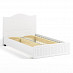 Кровать 1200 с ортопед.осн. "Леон"(МДФ)(Белый/Белое дерево)/Vs/МН-7
