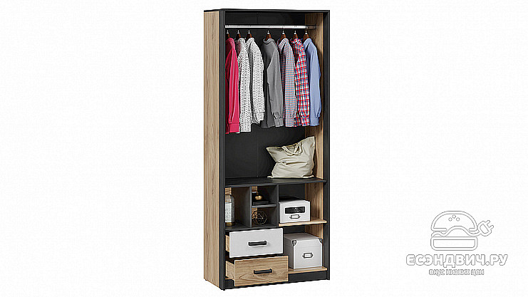 Детская 3 предм. "Rico"(Яблоня Беллуно/Белый глянец/Матера)-Tr-Рк