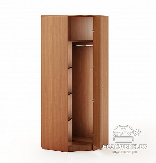 Шкаф угловой largo nuova "Рики" (Белёный дуб) EsandwichШК-20