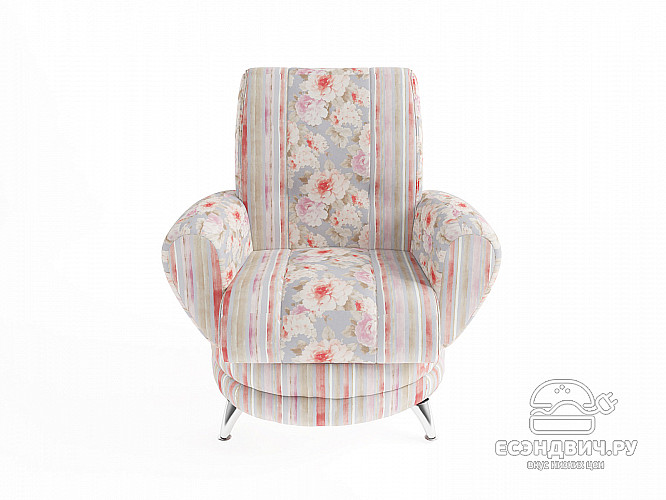 Кресло Torta (Микровелюр Provance 6/Микровелюр Provance Stripe 6)