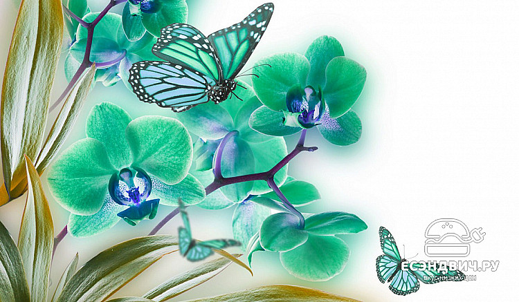 Стол с фотопечатью 1,2 (butterfly 6) "Амели"