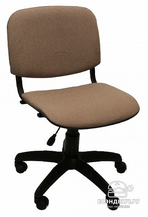 Кресло "Кевин" (Ткань светло-коричневая/Пластик ) А-Иг/л