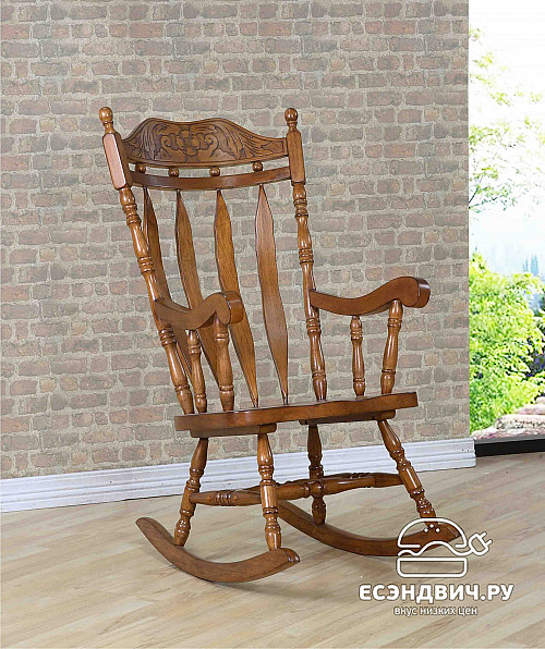 Кресло-качалка "Джехор" (Дерево тонир.Дуб) Mb/4768