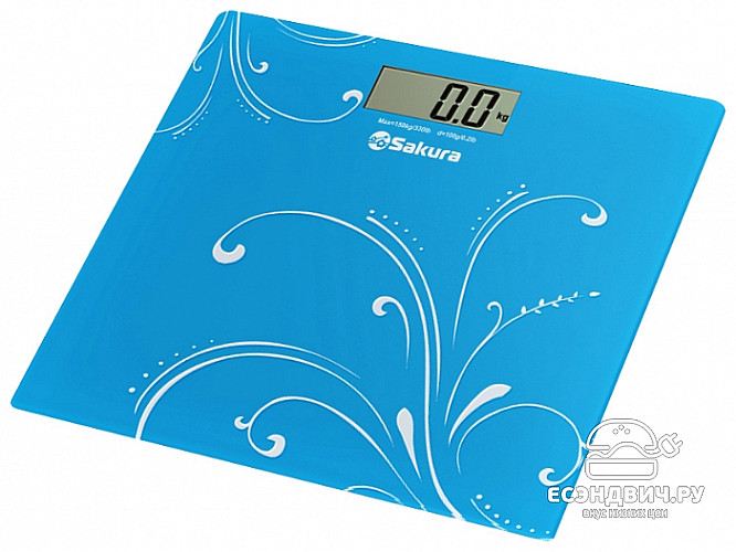 Весы Sakura SA-5065 голубые