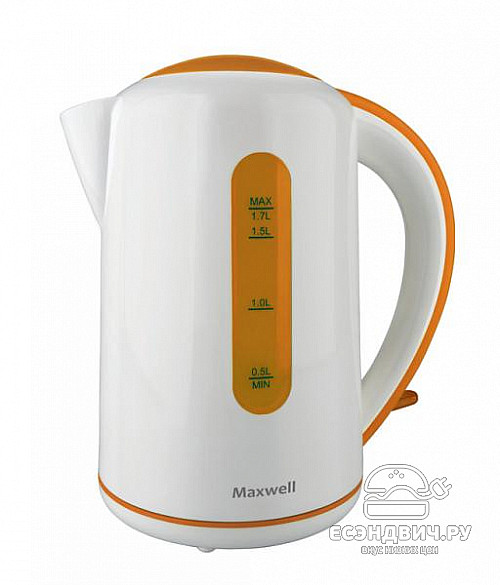 Чайник Maxwell MW-1028 OG оранж.