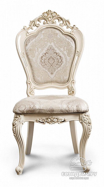 Обеденная группа "Себастьяно" (МДФ) (Крем глянец/Патина/Лак) UgJk