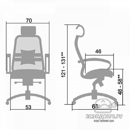 Кресло solo plus "Нэо" (Сетчатая ткань Темно-бордовая/Кожа NewLeather Бордовая/Хром)-Mt/SL-2.02