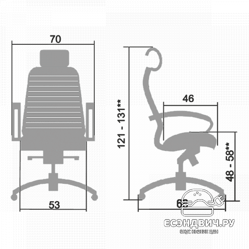 Кресло comfort  plus "Нэо" (Кожа NewLeather Темно-бордовая/Хром)-Mt/KL-2.02
