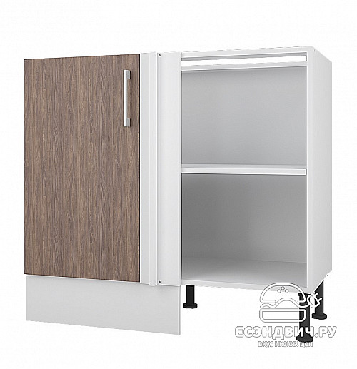 Тумба 100 угловая (универс.) без столеш."Герда" (Морское Дерево) /Gnt/Ep/М24