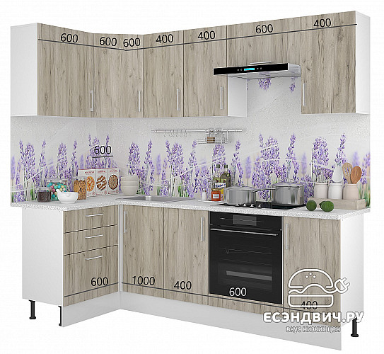 Тумба 80 без столеш./мойка"Герда" (Серый Крафт) /Gnt/Ep/М20