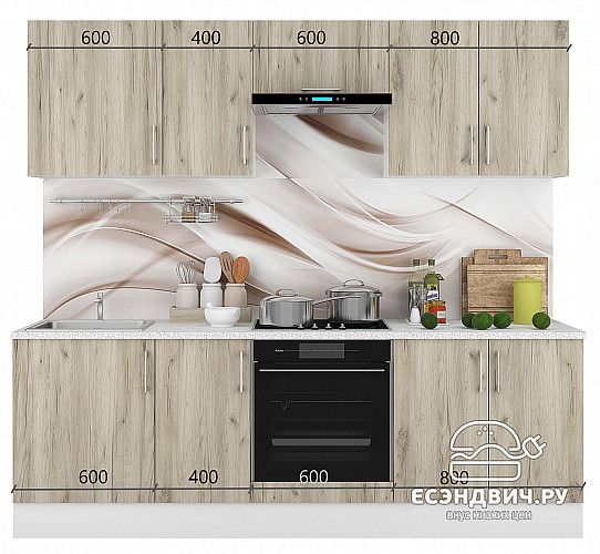 Шкаф 45 "Герда" (Серый Крафт) /Gnt/Ep/М2