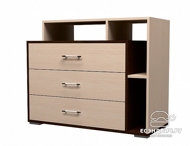 Комод comb "Hanny" (Венге/Дуб) /Gnt/Юн