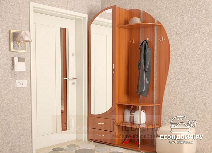 Прихожая "Лаворо" (Орех итальянский) EsandwichA-ПР6. Купить Комплекты ...