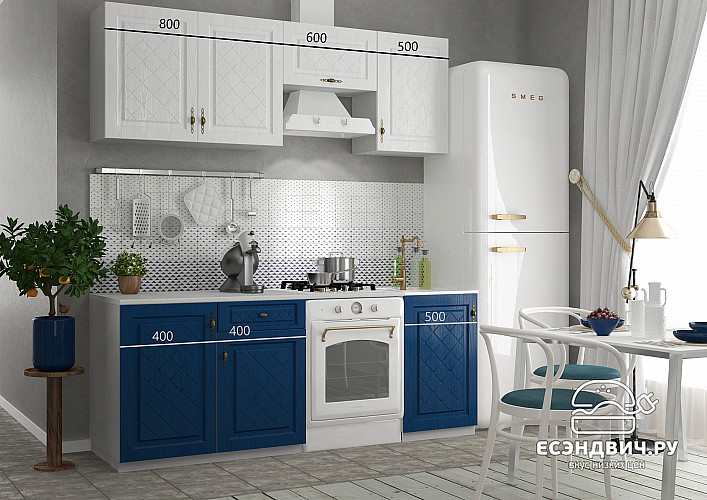 Шкаф высокий 300"Лорен" (МДФ) (Белый) /DSV/Gr/ВП300