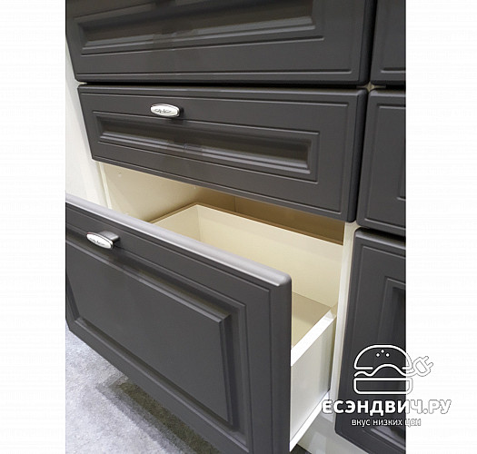 Тумба 80 со столеш."Форд" (МДФ ) (Графит Софт) /Gnt/Ev/М20ст