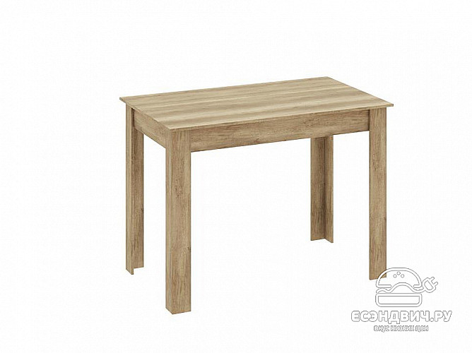 Стол обеденный "Toffee" (Дуб Каньон светлый) -Tr-Мд