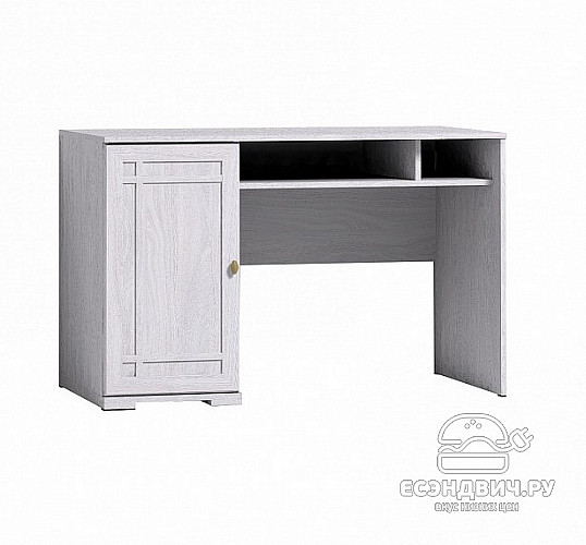 Стол письменный "Шерлок" (МДФ) (Ясень Анкор светлый)Gl/Sh115