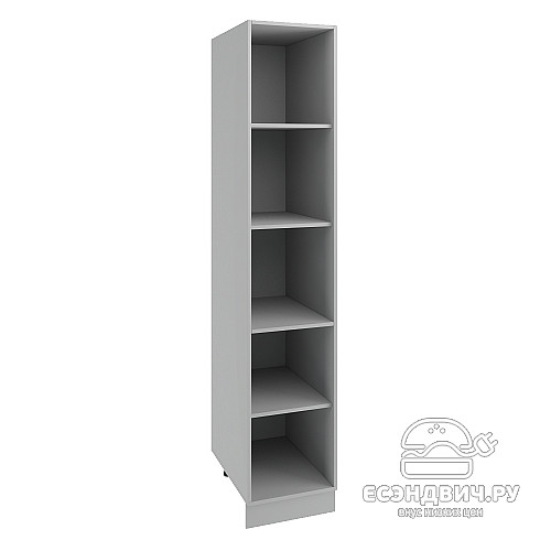 Пенал 400  "Лорен" (МДФ) (Зелено-Голубой) /DSV/Gr/ПН400