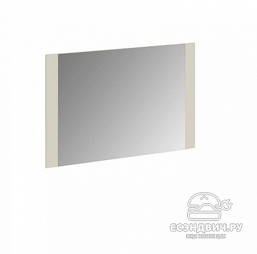 Зеркало навесное "Almond" (МДФ)(Бунратти/Фон Бежевый)-Tr-Нк