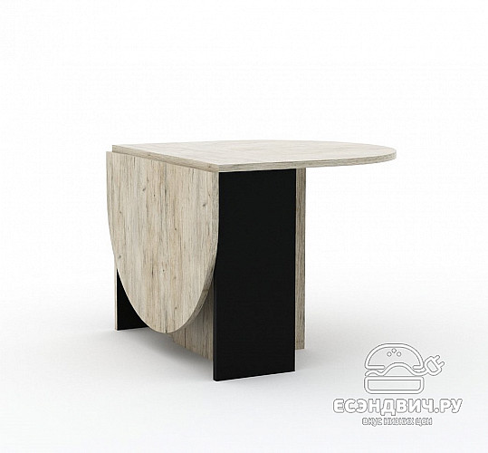 Стол журнальный раскладной "Depo" (Пикард/Чёрный) РС-Пр