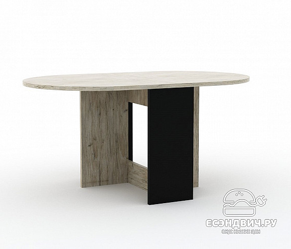 Стол журнальный раскладной "Depo" (Пикард/Чёрный) РС-Пр